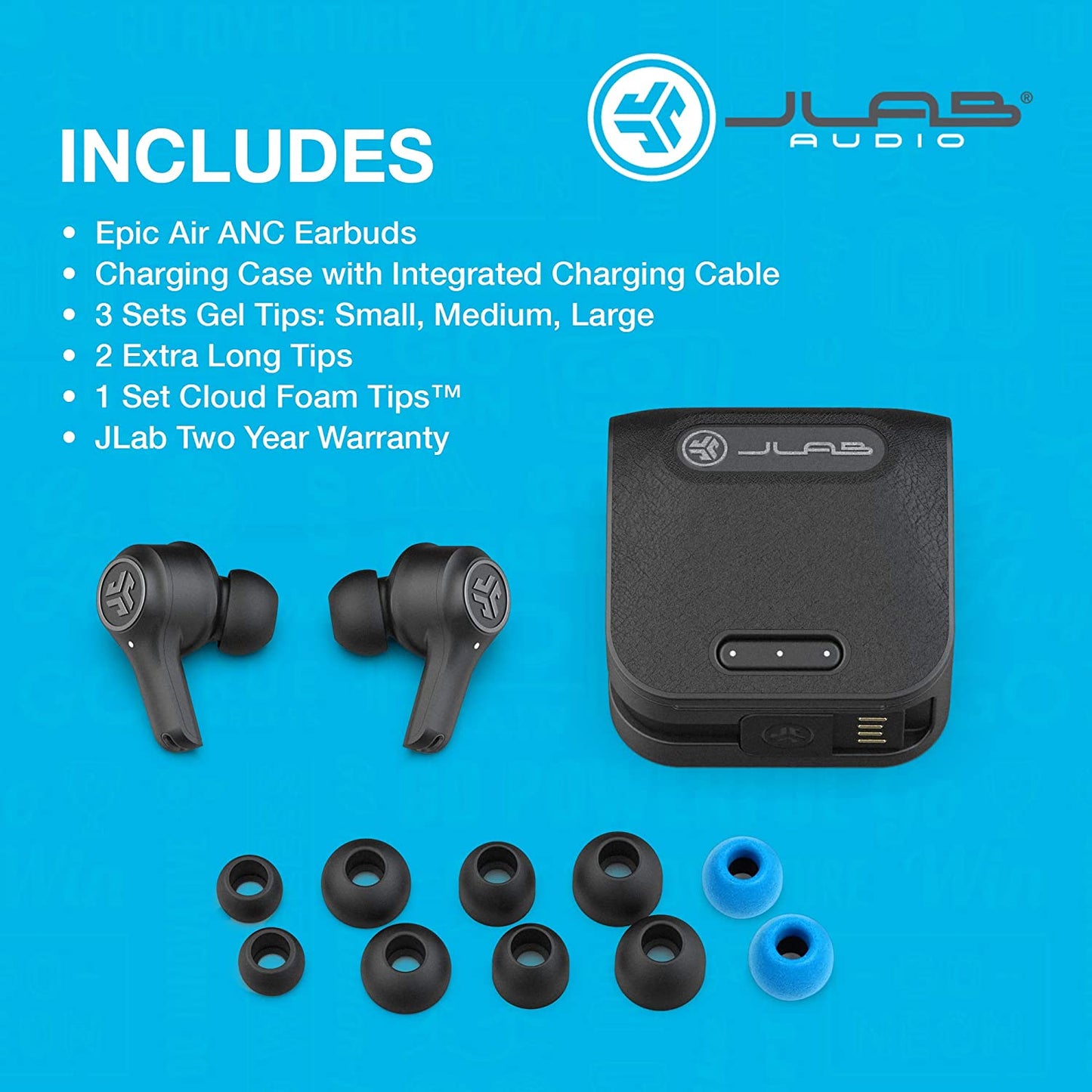JLab JBuds Earbuds Air Executive True Wireless